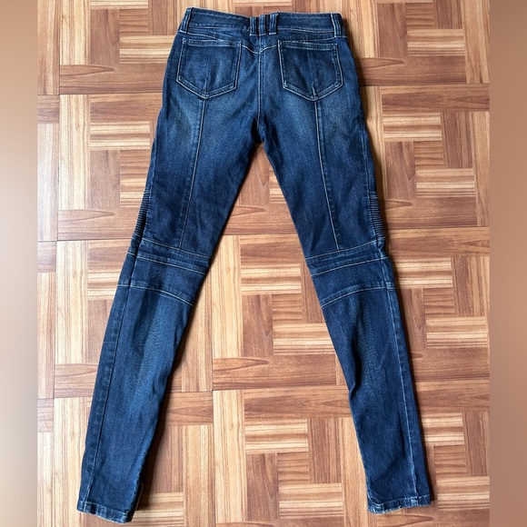 🛑 SOLD 🛑 Balmain Denim Moto Jeans - Picture 2 of 2
